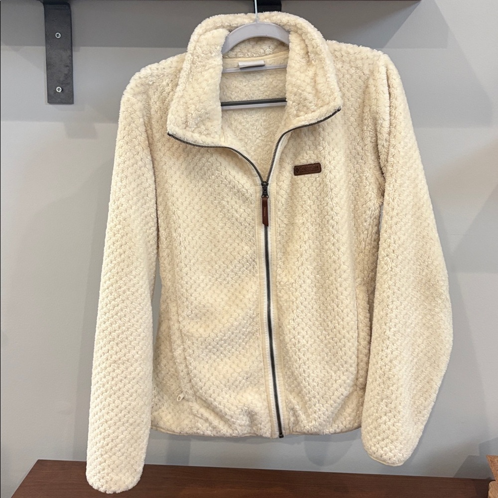 Columbia Cream Ski & Snow Jacket